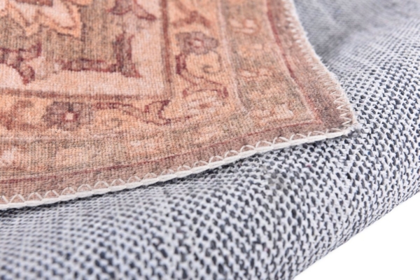 Gino Falcone Teppich Adara GF 122, rechteckig, Höhe: 3 mm, Flachgewebe, Orient-Optik, Vintage Design, waschbar Bild 2