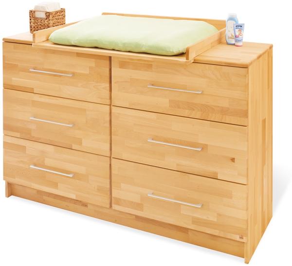 Pinolino 'Natura' 3-tlg. Babyzimmer-Set natur, breit Bild 2