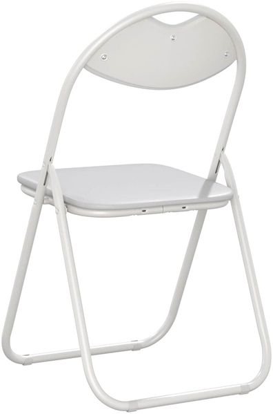vidaXL Klappstuhl 8 pcs Weiß 48 x 43,5 x 81 cm Kunstleder 42029064 Bild 7