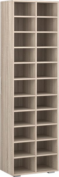 Schuhschrank Paris Sonoma 52.4 x 183.3 cm 22 Fächer Vicco