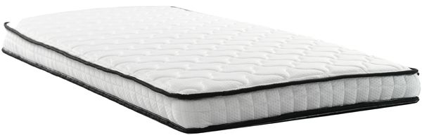 Federkernmatratze 90x200 elastisch, ergonomische Rollmatratze 10 cm, Komfortmatratze für Bett & Schlafsofa, Matratzenauflage