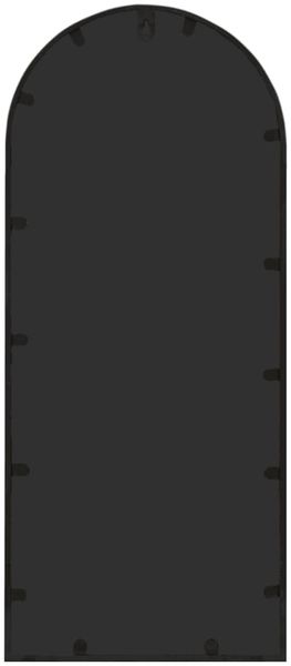 vidaXL Gartenspiegel Schwarz 100x45 cm Eisen 318374 Bild 4