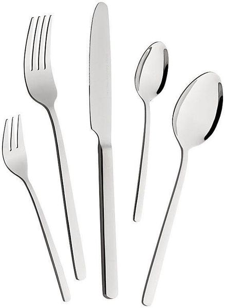 Mulex Besteck-Set Mississippi (60-tlg), 12 Personen, Edelstahl 18/0, spülmaschinengeeignet