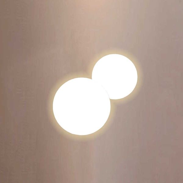 s.luce Cloud indirekte LED Wandleuchte Kombination Weiß 30/40