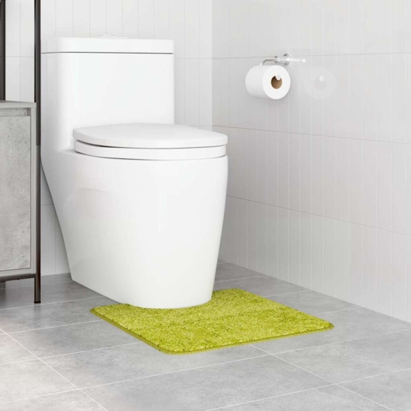 vidaXL Rutschfeste Badematte mit Toilettenausschnitt Grün 50 x 50 cm 4019819 Bild 2