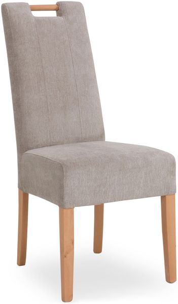 casa NOVA Polsterstuhl JASMIN BHT 46x101x62 cm beige Esszimmerstuhl Freischwinger Schwingstuhl