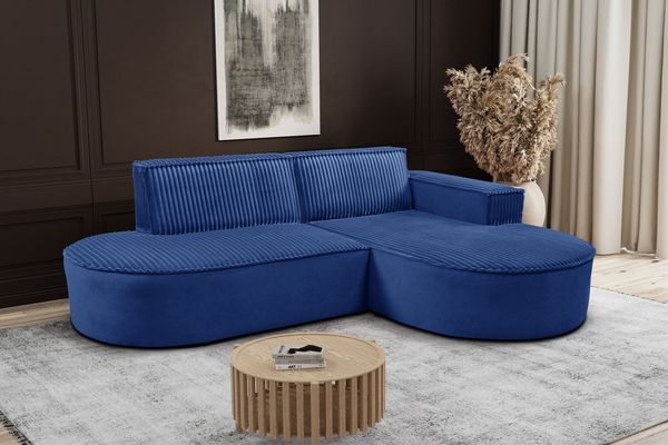 Kaiser Möbel Ecksofa Modernes L-förmiges Designer-Ecksofa Modena Soft