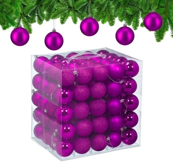 Weihnachtskugeln im 100er Set 10051299_52