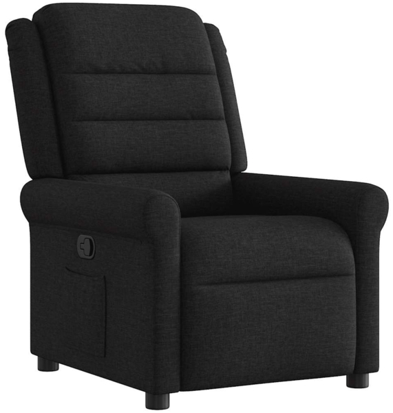 vidaXL Relaxsessel Schwarz Stoff 4015638