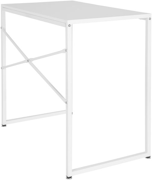 hjh OFFICE Schreibtisch EASY UP H I Melaminharzbeschichtete Spanplatte, Gestell pulverbeschichteter Stahl Weiß Bild 6