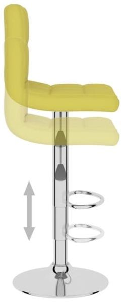 vidaXL Barhocker 2 Stk. Grün Stoff [334244] Bild 7
