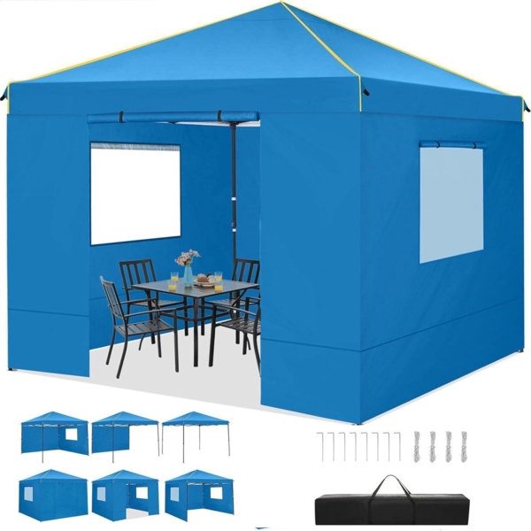 COBIZI Faltpavillon 3x3m Wasserdicht Stabil Winterfest Partyzelt mit