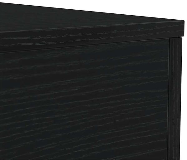 vidaXL Couchtisch mit LED-Leuchten Schwarz Eichen-Optik 90x50x40 cm 862258 Bild 10