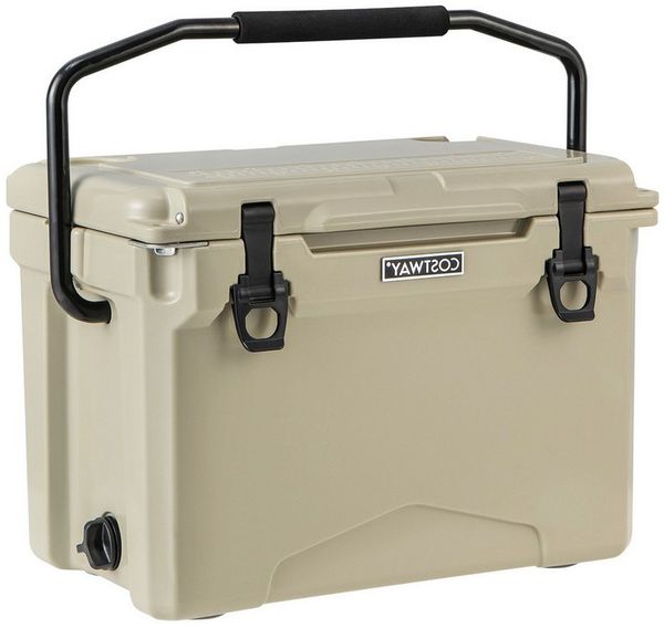 COSTWAY Thermobehälter, LLDPE, (1-tlg), 23L Kühlbox, mit Flaschenöffner & Griff