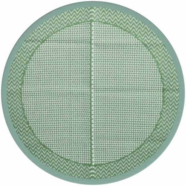 vidaXL Outdoor-Teppich ARAKIL Grün Ø200 cm PP 368528