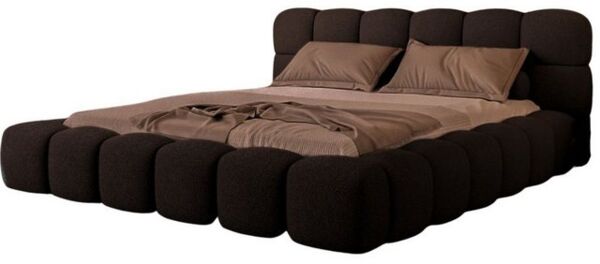 Compleo Polsterbett BUBBLE boucle Designerbett 140/160/180x200 BIZU, Wolkenbett, TOPSELLER Stauraumbett MADE IN EU Bild 4