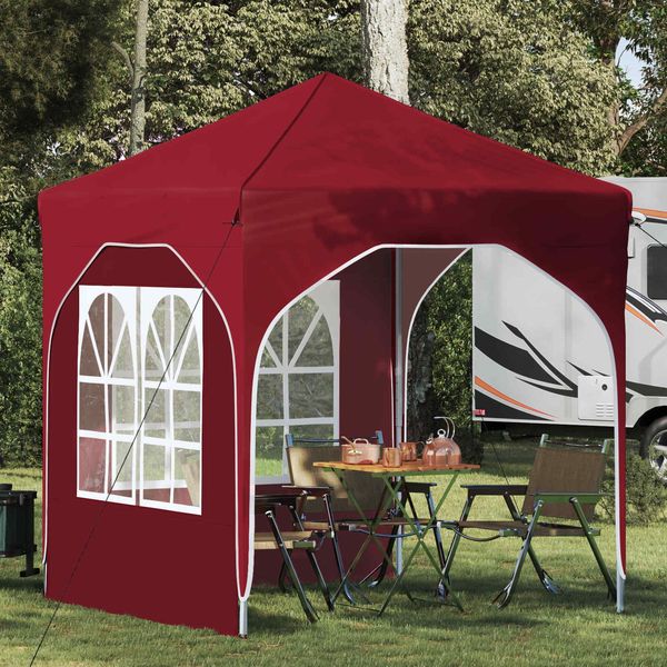 vidaXL Pop-up Partyzelt 192 x 192 x 245 cm Bordeauxrot 42019829
