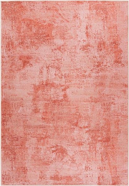 Mazovia Designteppich Modern Teppich Wohnzimmerteppich Abstrakt Vintage Apricot, 120 x 170 cm, Fußbodenheizung, Allergiker geeignet, Rutschfest