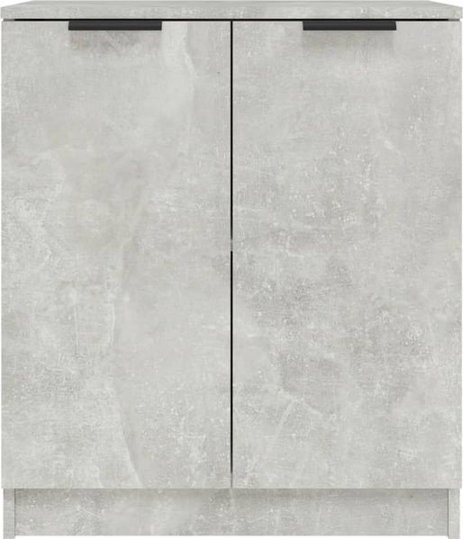 Sideboards 2 Stk Betongrau 60 x 30 x 70 cm Holzwerkstoff [3115775] Bild 4
