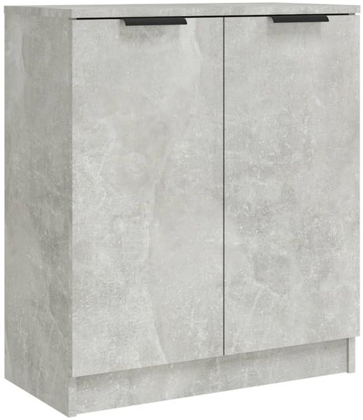Sideboards 2 Stk Betongrau 60 x 30 x 70 cm Holzwerkstoff [3115775] Bild 3