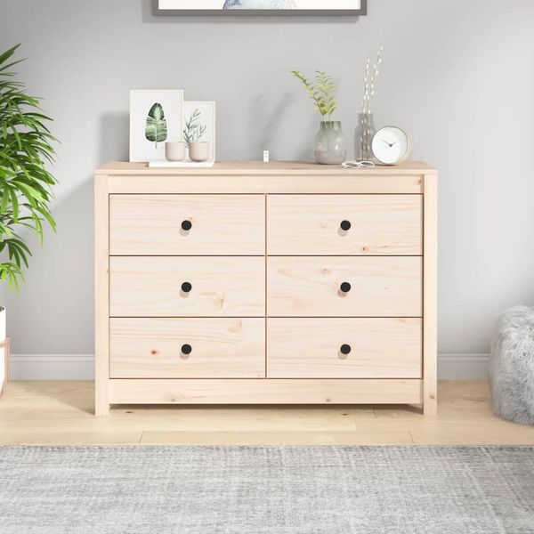 Beistellschrank, Büroschrank, Sideboard 100x40x72 cm Massivholz Kiefer