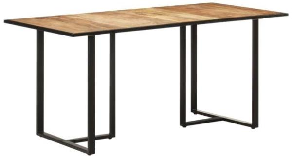 vidaXL Esstisch 160 cm Raues Mangoholz 320693