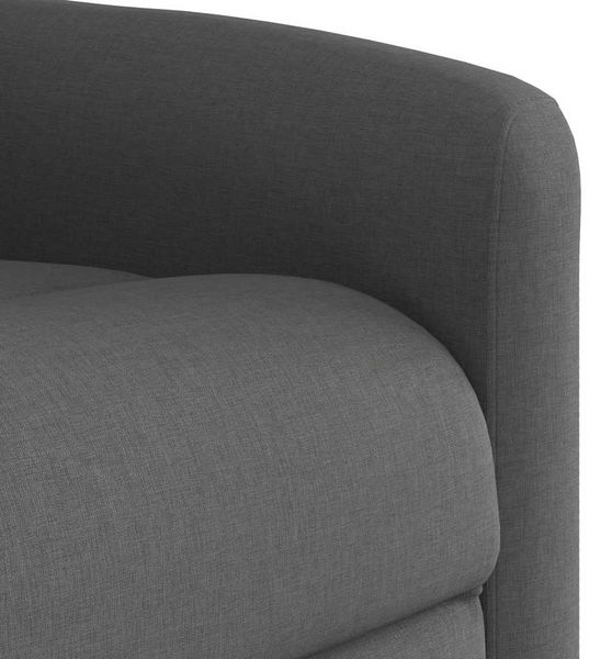 vidaXL Massagesessel Elektrisch Dunkelgrau Stoff 3303125 Bild 11