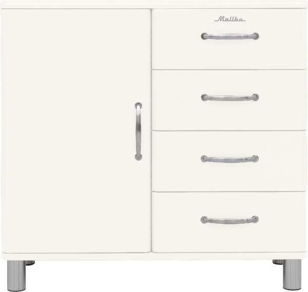 New Malibu 5235 - Kommode - Sideboard - Weiß