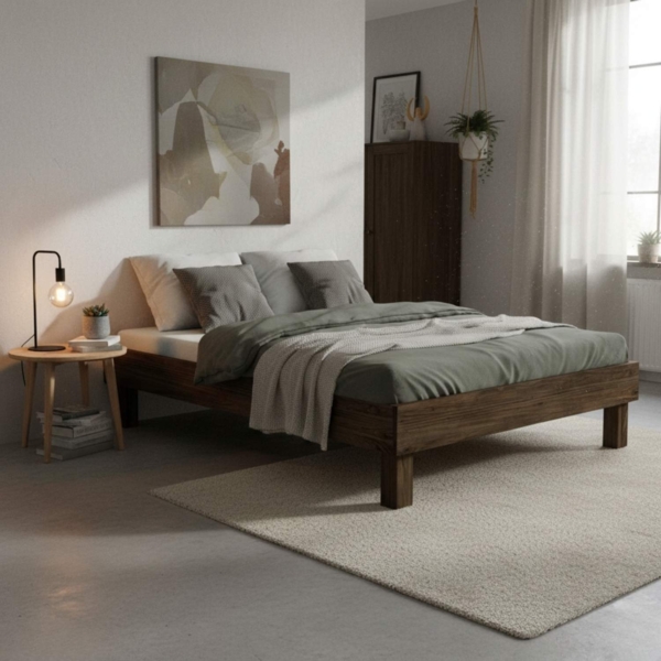 Hasena Trento Rapallo Massivholzbett 140x200 Nussbaum, geölt 20