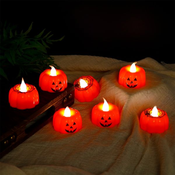 ABC 7-teiliges Halloween-Dekoration-Set, für Halloween, mehrfarbig, Kunststoff, 5 x 22 x 17 cm