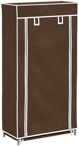 Schuhschrank, Schuhkipper für Flur, modern Schuhablage 5 Schicht 58 x 28 x 106 cm Braun