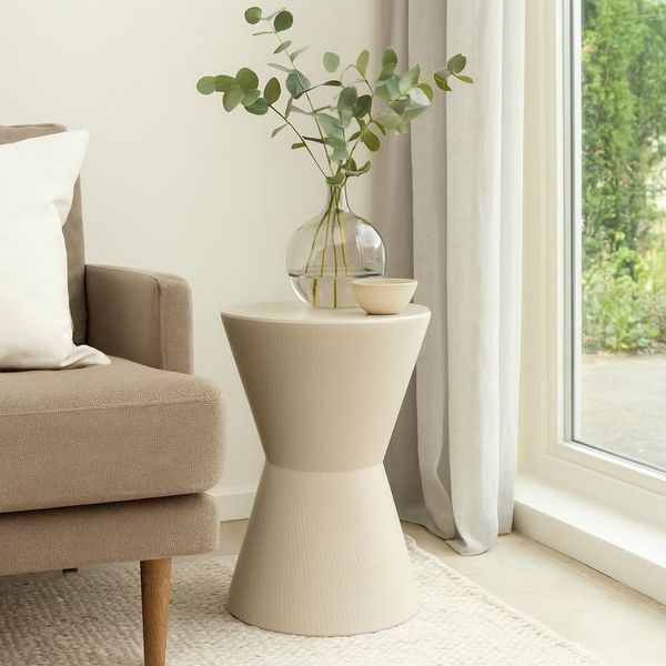 Home & styling collection Beistelltisch Seitentisch für Sofa TOME, Ø 29 x 45 cm (funktional), keine