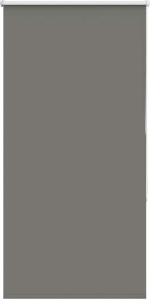 vidaXL Verdunkelungsrollo Grau 80x175 cm Stoffbreite 75,7 cm Polyester 4011150
