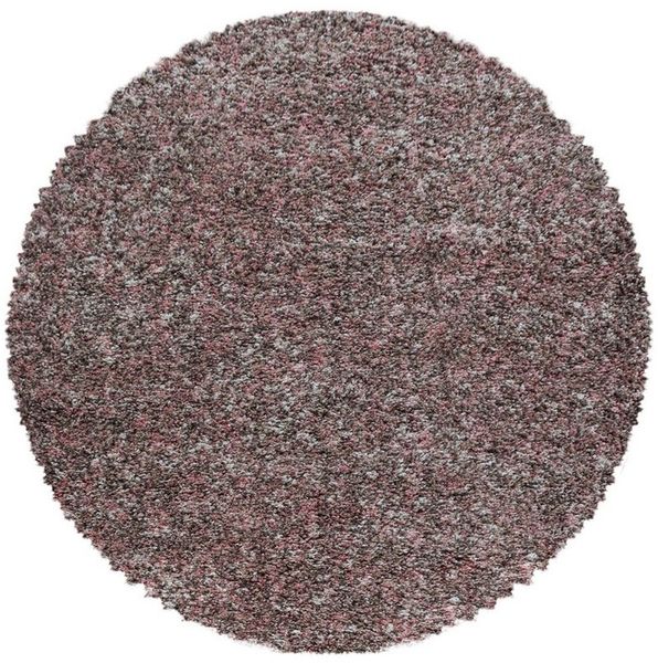 Carpettex Hochflor-Teppich Meliert Design, Rund, Höhe: 30 mm, Teppich Meliert Design Teppich Wohnzimmer versch. farben und größen