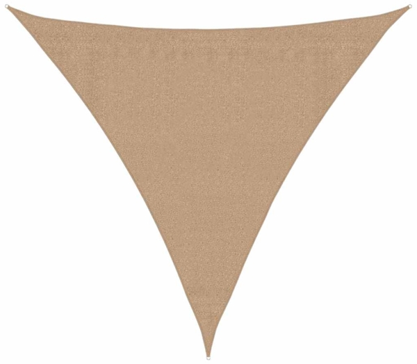 vidaXL Sonnensegel 160 g/m² Taupe 3,6x3,6x3,6 m HDPE 311418