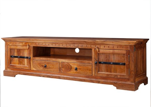 TV-Board Akazie 200x45x55 honig lackiert OXFORD #0326