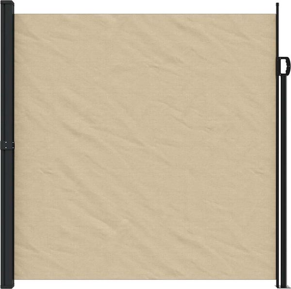 vidaXL Seitenmarkise Ausziehbar Beige 200x300 cm 4004360 Bild 3