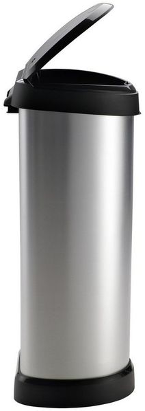 curver Mülleimer 40,0 l silbermetallic Bild 2
