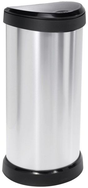 curver Mülleimer 40,0 l silbermetallic Bild 5