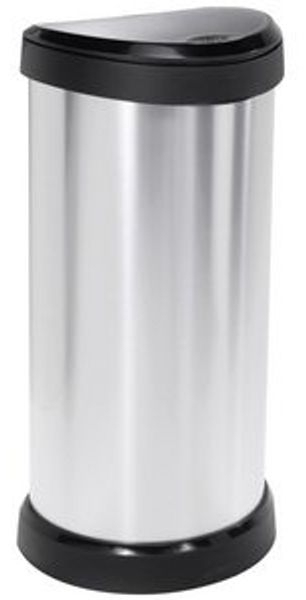 curver Mülleimer 40,0 l silbermetallic Bild 6