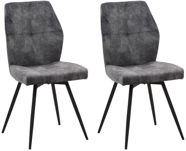 HELA Esszimmerstuhl JANINA (Set, 2 St), 360° drehbar