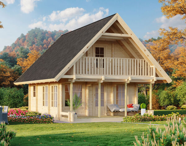 Ferien- und Freizeit Holzhaus Bern 90 Natur