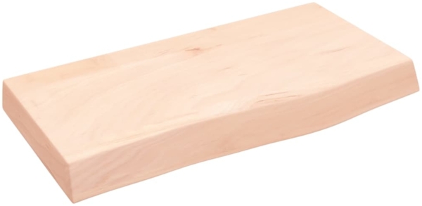 vidaXL Waschtischplatte 60x30x(2-6) cm Massivholz Unbehandelt 3156007