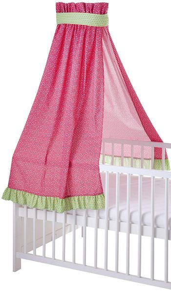 Julius Zöllner Bett-Set Sweet Heart inkl. Bettwäsche, Himmel und Nestchen