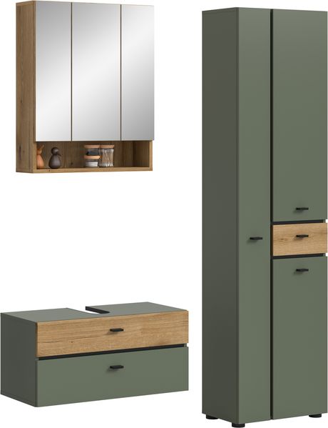 Aqua Badkombination in Sage Green Nachbildung