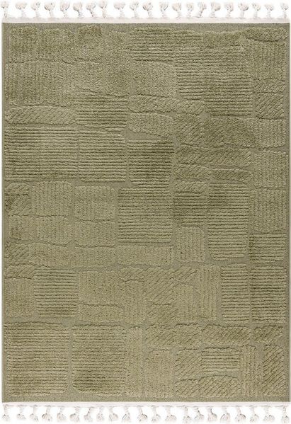 Mazovia Designteppich Geometrisch Wohnzimmer, Schlafzimmer, Esszimmer, Büro, 80 x 150 cm, Fußbodenheizung