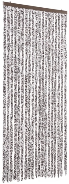 vidaXL Insektenschutz-Vorhang Braun und Beige 56x200 cm Chenille 315129