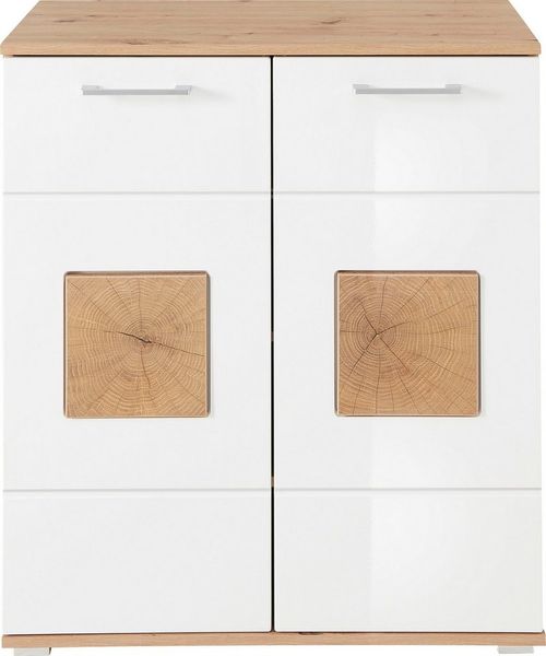 Innostyle Schuhschrank Fun Schuhschrank, 84x95x38cm (B/H/T) (1-St) 2 türig, 4 Einlegeböden, Softclose, ABS Kantenschutz