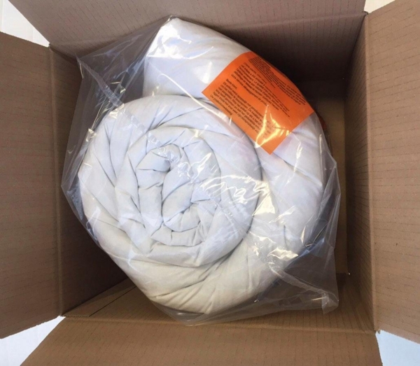 RIBECO Federbettdecke Leon, Füllung: 80% Federn, 20% Daunen, Bezug: Baumwolle, Ballonbettdecke der Klassiker! Bild 3