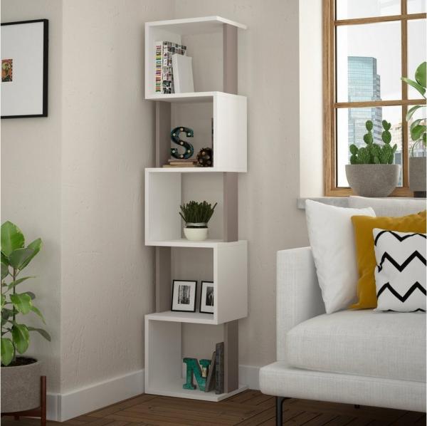 Skye Decor Bücherregal 100% MELAMINE COATED PARTICLE BOARD, 161 x 30 x 35 cm E3703